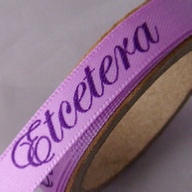 Personalised Satin Ribbon - 10mm Pantone Print